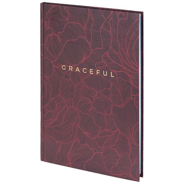 Книга записна Earth Colors 8422-579-A, А4, 96 аркушів, клітинка, Graceful 8422-579-A фото
