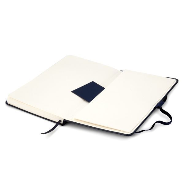 Книга записна Axent Partner 8201-02-A, A5-, 125x195 мм, 96 аркушів, клітинка, тверда обкладинка, синя 8201-02-A фото