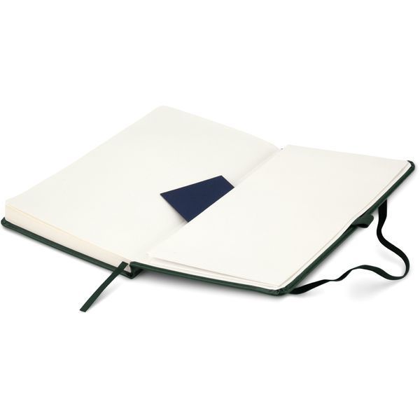 Книга записна Axent Partner Lux 8202-04-A, A5-, 125x195 мм, 96 аркушів, клітинка, тверда обкладинка, зелена 8202-04-A фото