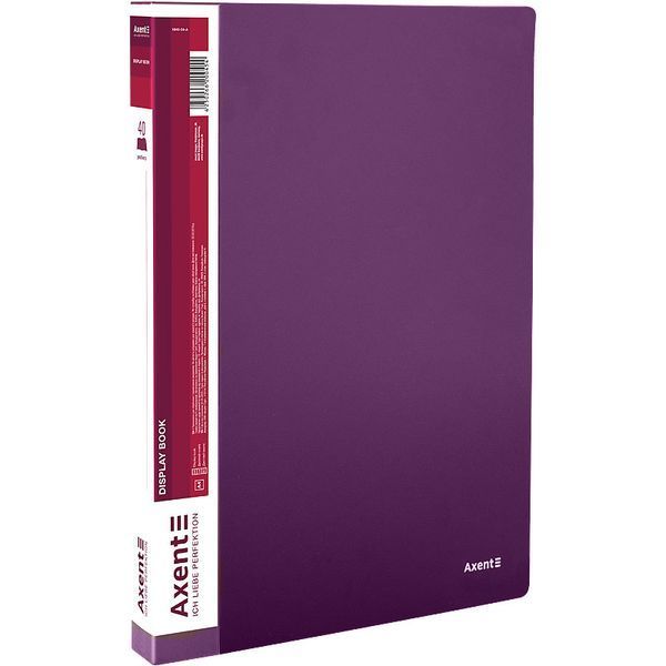 Дисплей-книга Axent 1040-11-A, A4, 40 файлів, сливова 1040-11-A фото