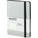 Книга записна Axent Partner Soft 8312-34-A, A5-, 125x195 мм, 96 аркушів, крапка, гнучка обкладинка, срібляста 8312-34-A фото 2