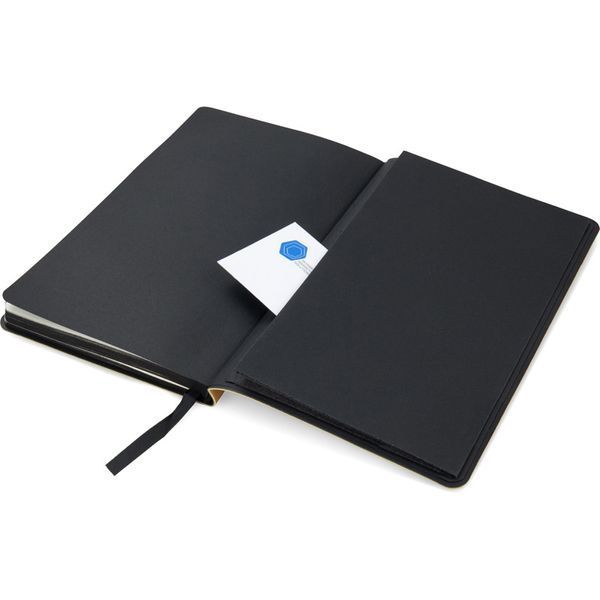 Книга записна Axent Partner Soft 8312-35-A, A5-, 125x195 мм, 96 аркушів, крапка, гнучка обкладинка, золота 8312-35-A фото