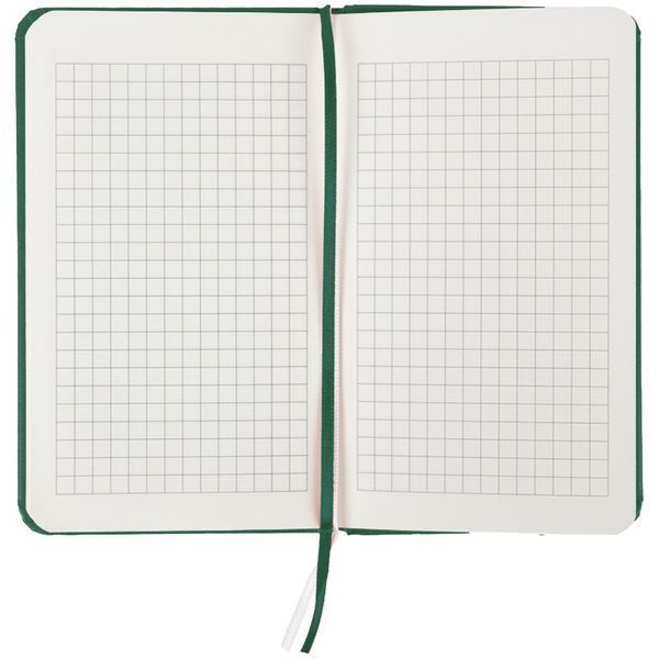 Книга записна Axent Partner 8301-61-A, 95x140 мм, 96 аркушів, клітинка, зелений ліс 8301-61-A фото