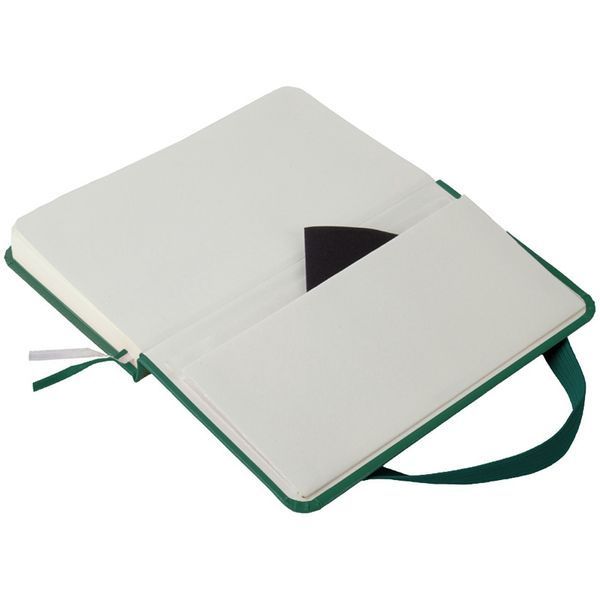 Книга записна Axent Partner 8301-61-A, 95x140 мм, 96 аркушів, клітинка, зелений ліс 8301-61-A фото