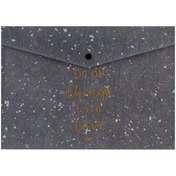 Папка на кнопке Axent 1496-13-A, А5+, Shade Gray 1496-13-A фото
