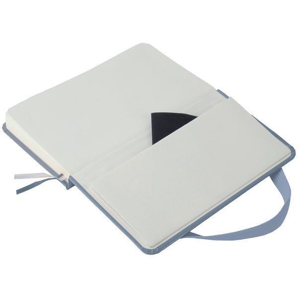 Книга записна Axent Partner 8301-62-A, 95x140 мм, 96 аркушів, клітинка, сіра 8301-62-A фото