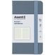 Книга записна Axent Partner 8301-62-A, 95x140 мм, 96 аркушів, клітинка, сіра 8301-62-A фото 1