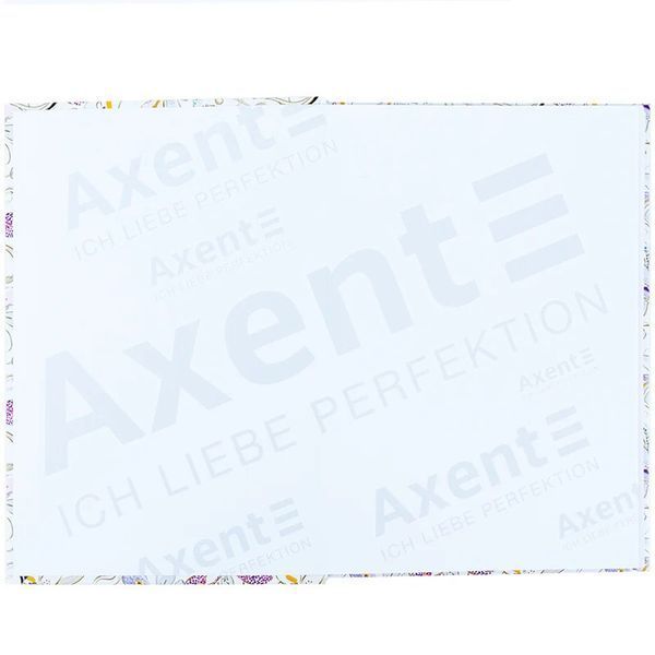Книга записна Axent Turnowsky Floral 4 8457-13-A-TR, А5, 96 аркушів, клітинка, тверда обкладинка 8457-13-A-TR фото