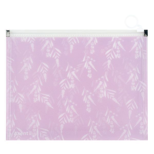 Папка на блискавці zip-lock Axent 1498-38-A Lavender-3, А5+ 1498-38-A фото