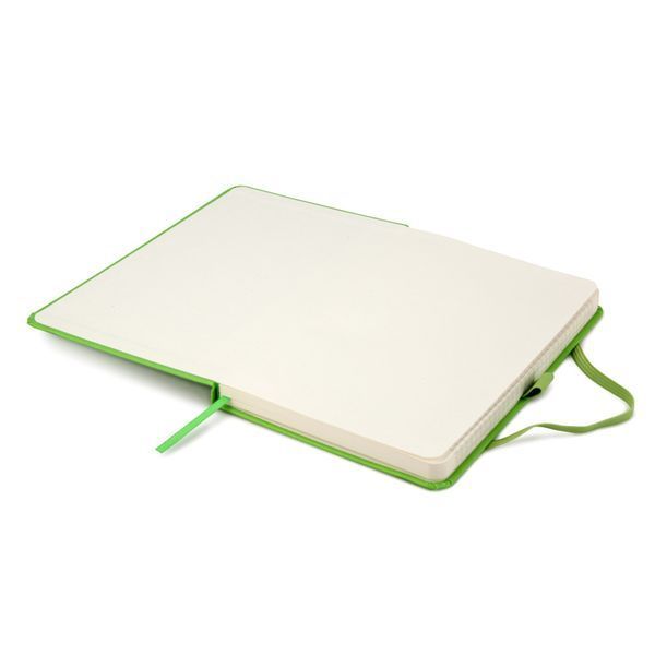 Книга записна Axent Partner 8201-04-A, A5-, 125x195 мм, 96 аркушів, клітинка, тверда обкладинка, салатова 8201-04-A фото