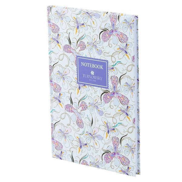 Книга записна Axent Turnowsky Floral 4 8457-13-A-TR, А5, 96 аркушів, клітинка, тверда обкладинка 8457-13-A-TR фото