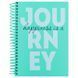 Блокнот на спiралi Axent Journey 8464-3-A, А5, 120 аркушів, клітинка, тверда обкладинка 8464-3-A фото 1