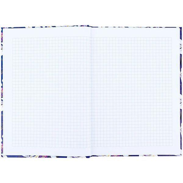 Книга записна Axent Turnowsky Floral 5 8457-14-A-TR, А5, 96 аркушів, клітинка, тверда обкладинка 8457-14-A-TR фото