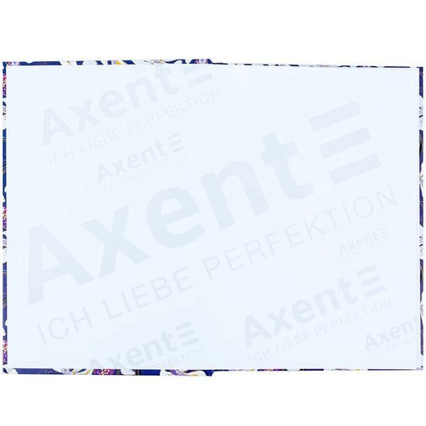 Книга записна Axent Turnowsky Floral 5 8457-14-A-TR, А5, 96 аркушів, клітинка, тверда обкладинка 8457-14-A-TR фото