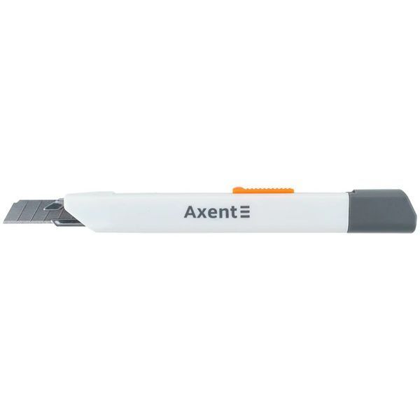 Ніж канцелярський Axent 6607-A, лезо 9 мм, білий 6607-A фото