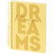 Блокнот на спiралi Axent Dreams 8464-4-A, А5, 120 аркушів, клітинка, тверда обкладинка 8464-4-A фото 2