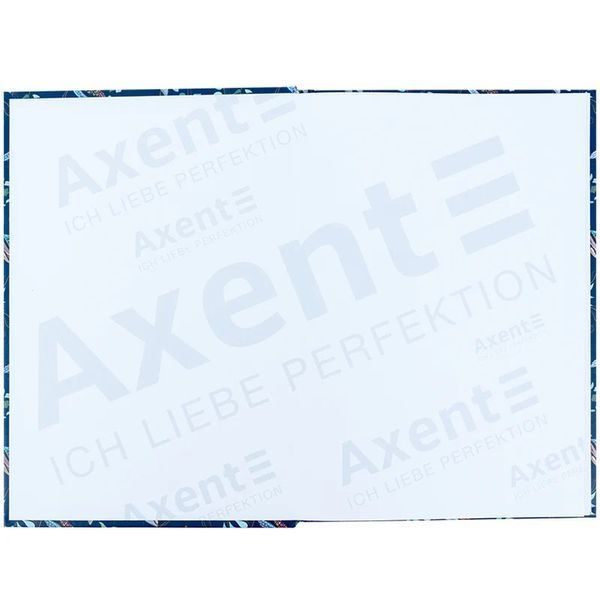 Книга записна Axent Turnowsky Floral 6 8457-15-A-TR, А5, 96 аркушів, клітинка, тверда обкладинка 8457-15-A-TR фото