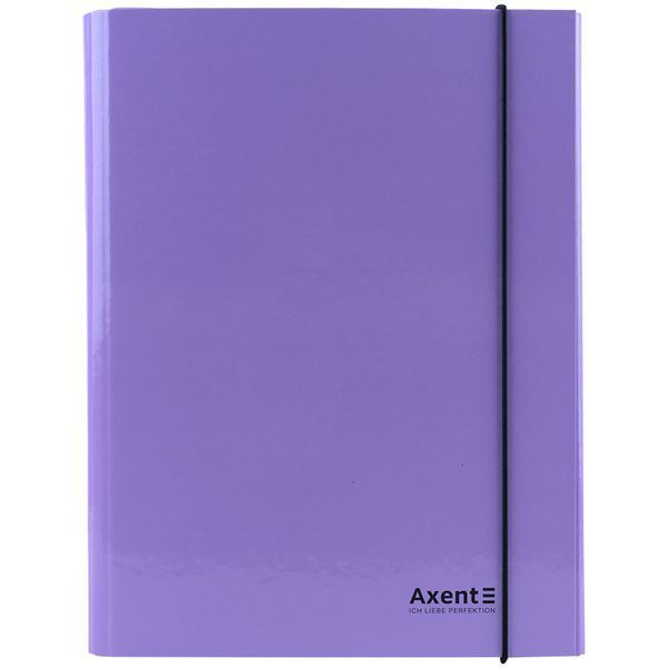 Папка на гумках об'ємна Axent Pastelini 1213-36-A, А4, бузкова 1213-36-A фото