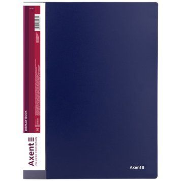 Дисплей-книга Axent 1280-02-A, А4, 80 файлiв, синя 1280-02-A фото