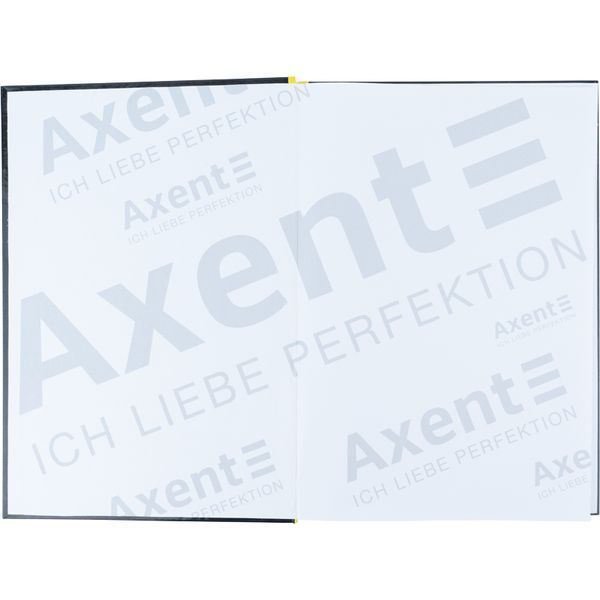 Книга записна Axent Colors 8421-06-A, А4, 80 аркушів, клітинка, жовта 8421-06-A фото