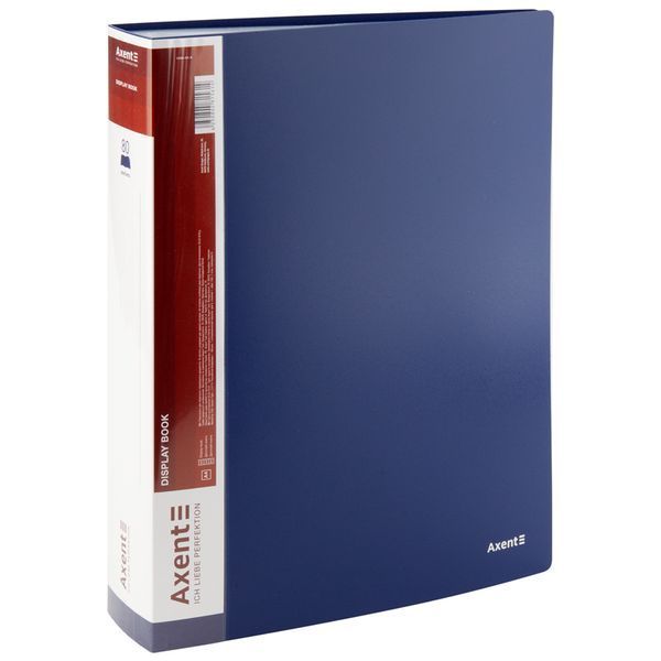 Дисплей-книга Axent 1280-02-A, А4, 80 файлов, синяя 1280-02-A фото