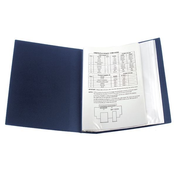 Дисплей-книга Axent 1280-02-A, А4, 80 файлов, синяя 1280-02-A фото