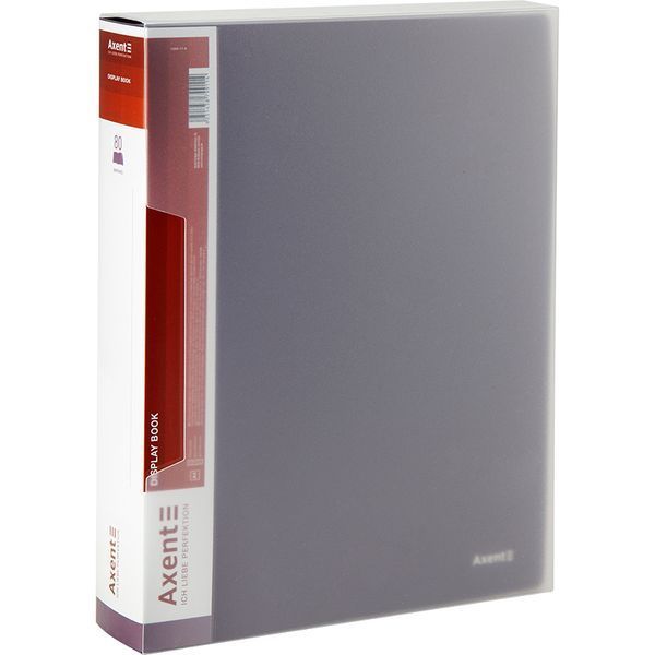 Дисплей-книга Axent 1280-11-A, A4, 80 файлів, сливова 1280-11-A фото