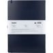 Книга записна Axent Partner Grand 8203-02-A, A4, 210x295 мм, 100 аркушів, клітинка, тверда обкладинка, темно-синя 8203-02-A фото 3
