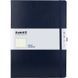 Книга записна Axent Partner Grand 8203-02-A, A4, 210x295 мм, 100 аркушів, клітинка, тверда обкладинка, темно-синя 8203-02-A фото 1