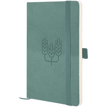 Книга записна Axent Partner Soft Skin Колоски 8616-48-7-A,125x195 мм, 96 аркушів, клітинка 8616-48-7-A фото