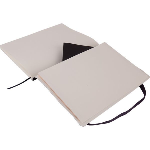 Книга записна Axent Partner Soft L, 8615-02-A, 190x250 мм, 96 аркушів, клітинка, гнучка обкладинка, синя 8615-02-A фото